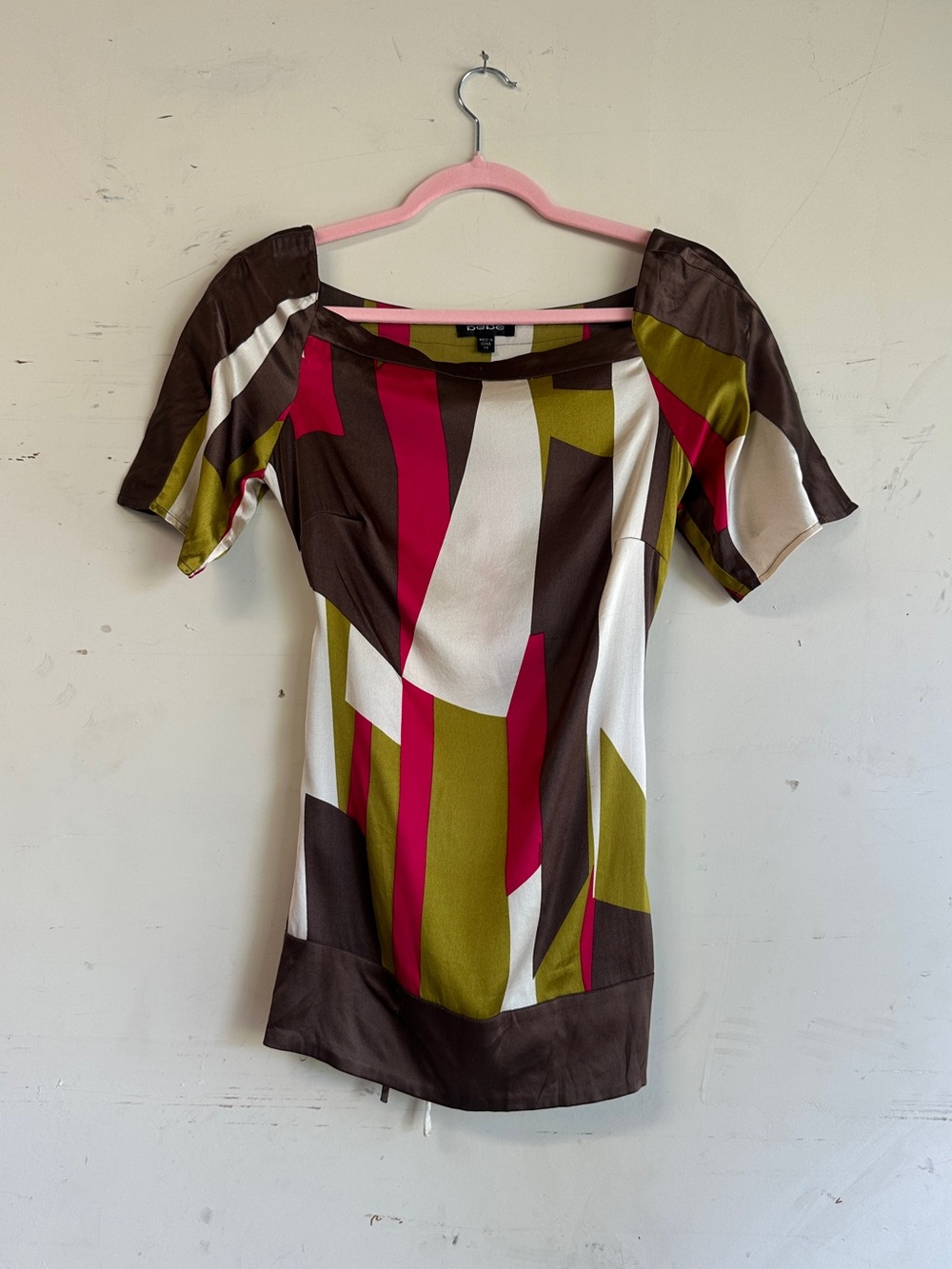 Vintage Y2K Bebe babydoll bell sleeve top
